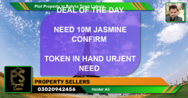 Residential Plot for Sale in Bahria Town, Lahore - (BP-51478)