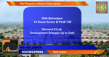 Residential Plot for Sale in Bahria Town, Lahore - (BP-51556)