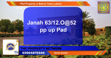 Residential Plot for Sale in Bahria Town, Lahore - (BP-51628)