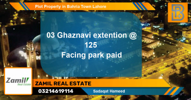 Residential Plot for Sale in Bahria Town, Lahore - (BP-51731)