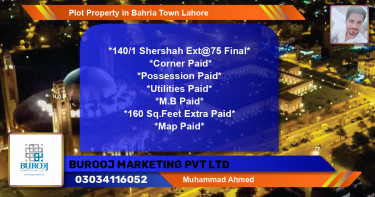 Residential Plot for Sale in Bahria Town, Lahore - (BP-51776)