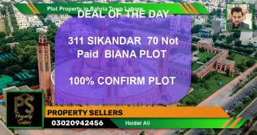 Residential Plot for Sale in Bahria Town, Lahore - (BP-51793)