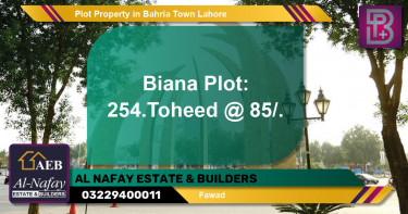 Residential Plot for Sale in Bahria Town, Lahore - (BP-51825)