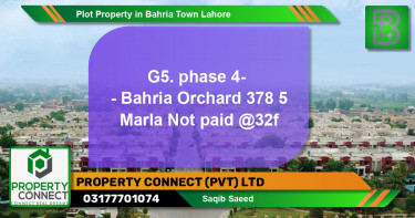 Residential Plot for Sale in Bahria Town, Lahore - (BP-51896)