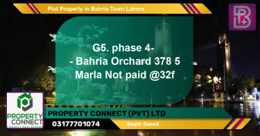 Residential Plot for Sale in Bahria Town, Lahore - (BP-51897)