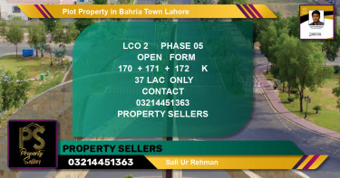 Residential Plot for Sale in Bahria Town, Lahore - (BP-51980)