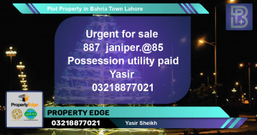 Residential Plot for Sale in Bahria Town, Lahore - (BP-52005)