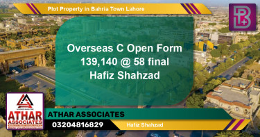 Residential Plot for Sale in Bahria Town, Lahore - (BP-52050)