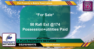 Residential Plot for Sale in Bahria Town, Lahore - (BP-52154)