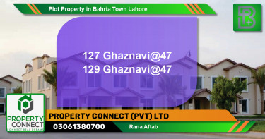 Residential Plot for Sale in Sector F - Ghaznavi Block -  Bahria Town, Lahore - (BP-52239)