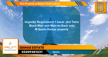 Residential Plot for Sale in Bahria Town, Lahore - (BP-52283)