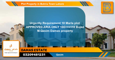 Residential Plot for Sale in Bahria Town, Lahore - (BP-52311)