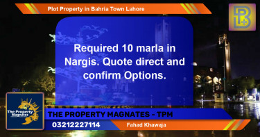 Residential Plot for Sale in Bahria Town, Lahore - (BP-52319)
