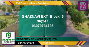 Residential Plot for Sale in Bahria Town, Lahore - (BP-52376)