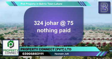 Residential Plot for Sale in Bahria Town, Lahore - (BP-52386)