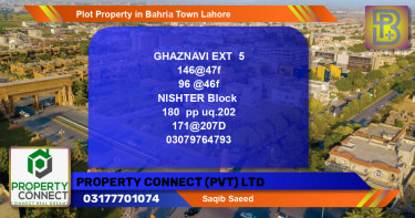 Residential Plot for Sale in Bahria Town, Lahore - (BP-52455)
