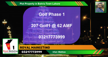 Residential Plot for Sale in Bahria Town, Lahore - (BP-52467)