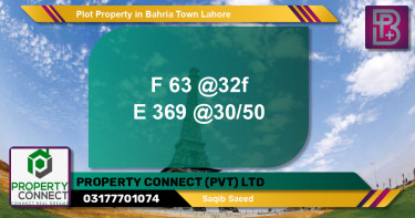 Residential Plot for Sale in Bahria Town, Lahore - (BP-52479)