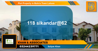 Residential Plot for Sale in Bahria Town, Lahore - (BP-52499)