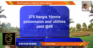Residential Plot for Sale in Bahria Town, Lahore - (BP-52555)