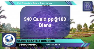 Residential Plot for Sale in Bahria Town, Lahore - (BP-52606)