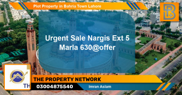 Residential Plot for Sale in Bahria Town, Lahore - (BP-52621)