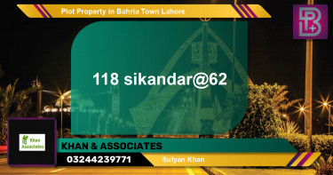 Residential Plot for Sale in Bahria Town, Lahore - (BP-52647)