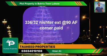 Residential Plot for Sale in Bahria Town, Lahore - (BP-52648)