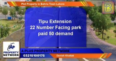Residential Plot for Sale in Bahria Town, Lahore - (BP-52682)