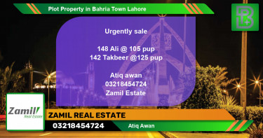 Residential Plot for Sale in Bahria Town, Lahore - (BP-52744)