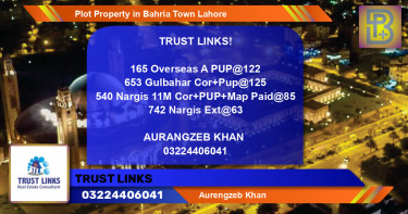 Residential Plot for Sale in Bahria Town, Lahore - (BP-52745)