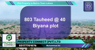 Residential Plot for Sale in Bahria Town, Lahore - (BP-52756)