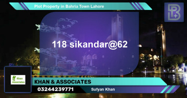 Residential Plot for Sale in Bahria Town, Lahore - (BP-52813)
