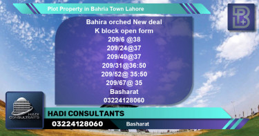 Residential Plot for Sale in Bahria Town, Lahore - (BP-52837)