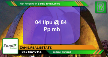 Residential Plot for Sale in Bahria Town, Lahore - (BP-52842)