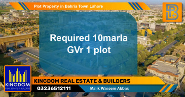 Residential Plot for Sale in Bahria Town, Lahore - (BP-52996)