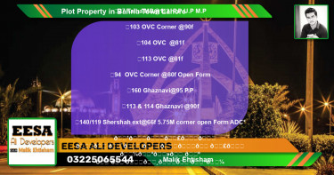 Residential Plot for Sale in Bahria Town, Lahore - (BP-53015)