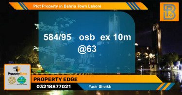 Residential Plot for Sale in Bahria Town, Lahore - (BP-53070)