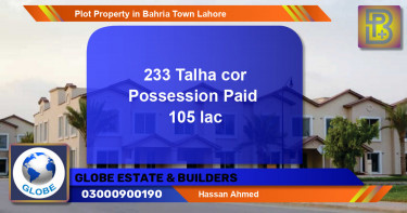 Residential Plot for Sale in Bahria Town, Lahore - (BP-53102)