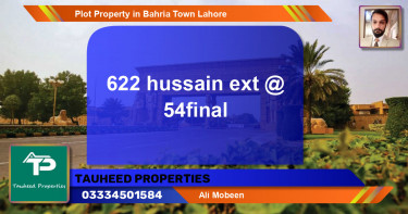 Residential Plot for Sale in Bahria Town, Lahore - (BP-53124)