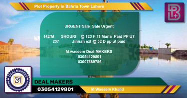 Residential Plot for Sale in Bahria Town, Lahore - (BP-53133)