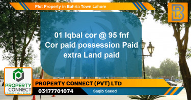 Residential Plot for Sale in Bahria Town, Lahore - (BP-53158)