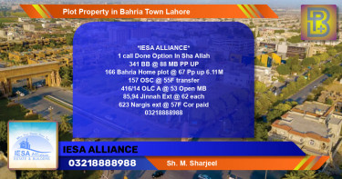 Residential Plot for Sale in Bahria Town, Lahore - (BP-53163)