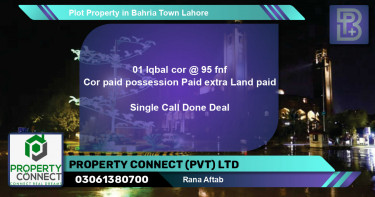 Residential Plot for Sale in Bahria Town, Lahore - (BP-53165)