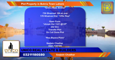 Residential Plot for Sale in Bahria Town, Lahore - (BP-53447)
