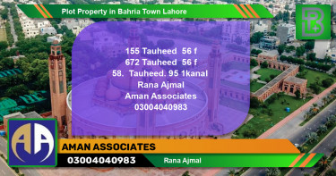 Residential Plot for Sale in Bahria Town, Lahore - (BP-53516)