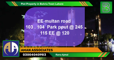 Residential Plot for Sale in Bahria Town, Lahore - (BP-53532)