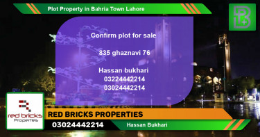 Residential Plot for Sale in Bahria Town, Lahore - (BP-53534)