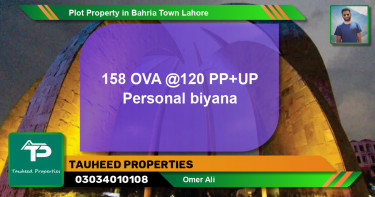 Residential Plot for Sale in Bahria Town, Lahore - (BP-53537)