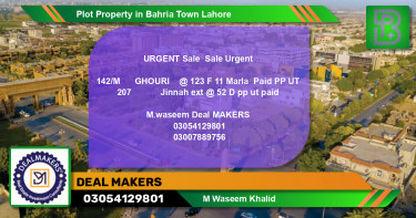 Residential Plot for Sale in Bahria Town, Lahore - (BP-53545)